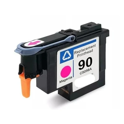 Image de BNEAIGHW tête d&#039;impression Compatible avec la HP90 90 C5054A C5055A C5056A C5057A for imprimante DesignJet 4000 4000ps 4020 4500 4520 Accessoires pour imprimante(Magenta)