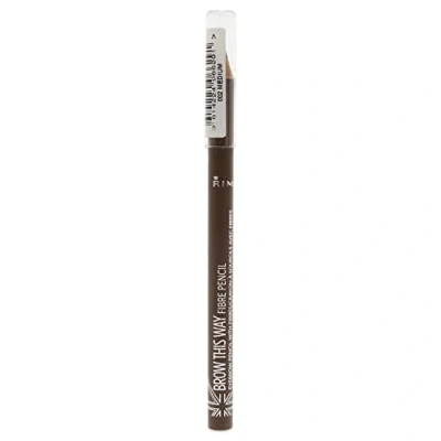Image de Rimmel Brow This Way Crayon Sourcils 002 Medium