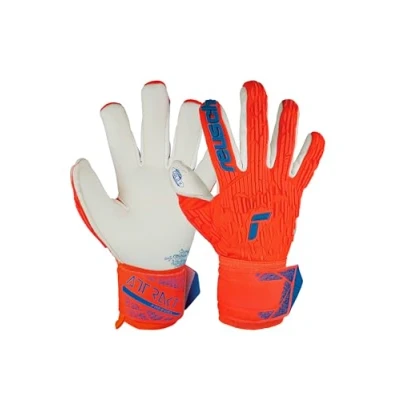 Image de Reusch Attrakt X Freegel Gants de gardien but, Taille: 9, Hyper orng elec blue