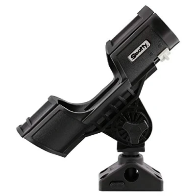 Image de Ensemble Scotty Orca Rod Holder W/ 0241 Side / Deck Mount Support bateau