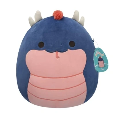 Image de Squishmallows SQCR07267 Cian Le Basilisk Agneau 30 cm, Peluche Officielle Jazwares, Doudou Super Doux