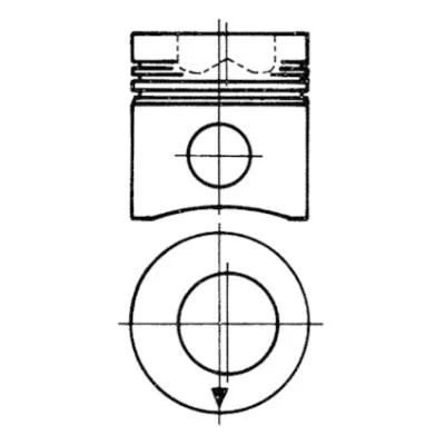 Image de KOLBENSCHMIDT 90730960 Kit de réparation, Piston / Chemise cylindre
