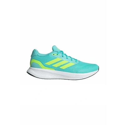 Image de adidas Homme Runfalcon 5 Running Shoes Chaussures de Course, Flash Aqua Lucid Lemon Core Noir, 39 1/3 EU