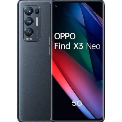 Image de OPPO Find X3 Neo Smartphone 5G Débloqué Téléphone 256 Go 12 de RAM Écran 90 Hz Batterie 4500 mAh Quadruple Capteur Photo 50 MP USB C Android 10 Noir Starlight