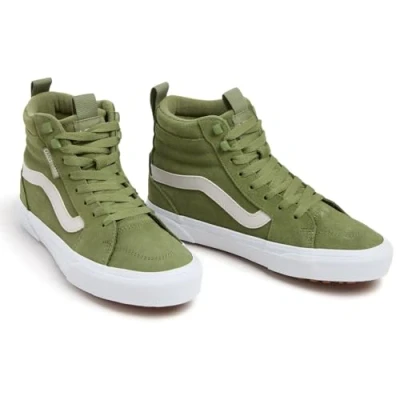 Image de Vans Femme Filmore Hi VansGuard Basket, Suede Loden Green, 38 EU
