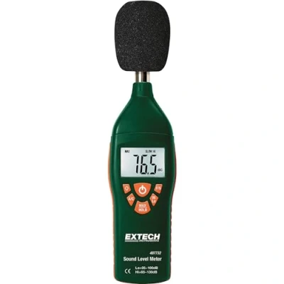 Image de Extech 407732 Sonomètre numérique type 2/35 à 130 dB