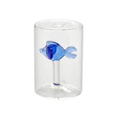 Image de Balvi Salière Fish Couleur Bleu Figure en Forme de Poisson Borosilicate