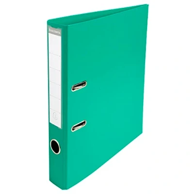 Image de Exacompta Réf. 53543E Carton de 10 classeurs à levier A4 Prem&#039;Touch Dos 50 mm Mécanique 55 Dimensions extérieures : 32 x 29 5 cm Format classer Vert