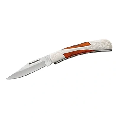 Image de Herbertz Taschenmesser, Aisi 420, Lasergravur Couteau Mixte, Gris, m