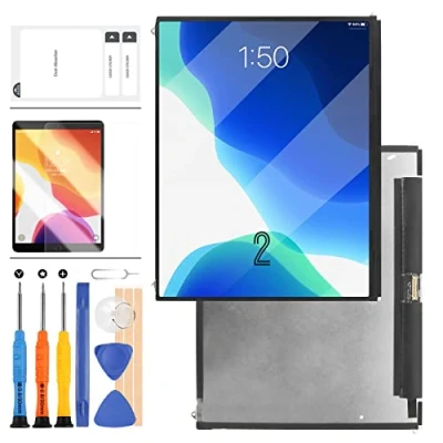 Image de Écran LCD 9,7&quot; pour iPad 2 A1395 A1396 A1397 Diplay Matrix Kit de réparation panneau module d&#039;écran en verre trempé + outils (pas numériseur à écran tactile)