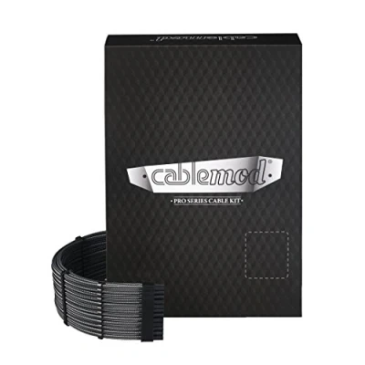 Image de CableMod PRO ModMesh C Series RMi a RMx Cable Kit carbon 0,000000