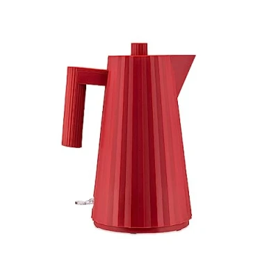 Image de Alessi Kettle Plissé Red Michele de Lucchi 1.7 Liter MDL06 R