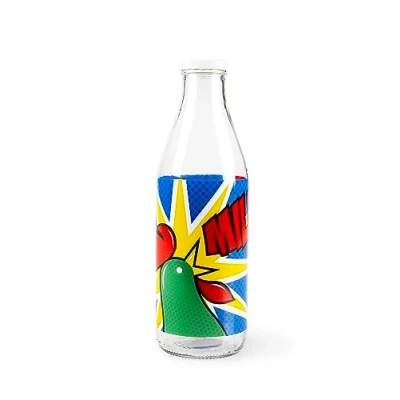 Image de Excelsa Kellogg&#039;S Bouteille Lait, 1 Litre, Verre