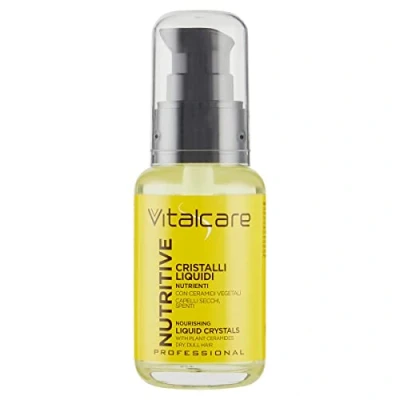 Image de Vitalcare Nutritive Cristaux liquides pour Cheveux, nutritifs et restructurants, Cheveux secs éteints, avec céramides végétales, 50 ML