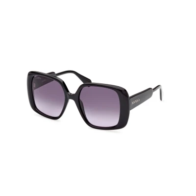 Image de MAX&amp;Co. Quadrat Lunettes de soleil, Femme, Taille: One Size, Glänzend schwarz