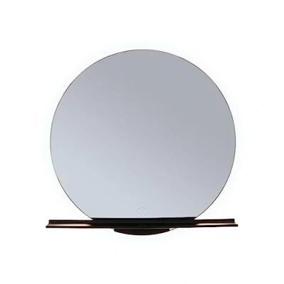 Image de Paulmann 71091 Lumineux Miro IP44 Tunable White 500lm 230V 11W LED, luminaire de Salle Bain, 11 W, Miroir, Noir Mat