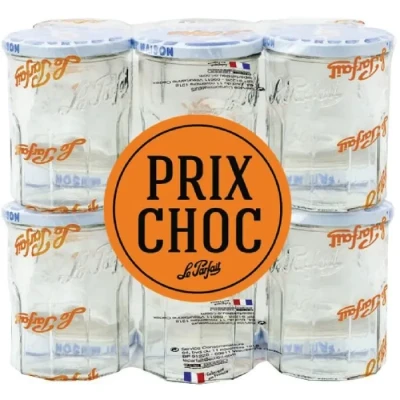 Image de Le Parfait 1978030.0 Lot de 12 Confituriers Verre Transparent 24,0 x 16,0 23,0 cm