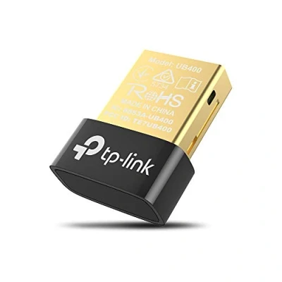 Image de TP Link Clé bluetooth UB400, adaptateur 4.0, dongle pour casque, souris, manette, clavier, imprimantes, PC, smartphone, tablette, compatible avec Windows 11/10/8.1/8/7/XP