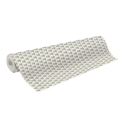 Image de Clairefontaine 202093C Une Bobine De Papier Cadeau Excellia 80g Format : 50x0,70m Motif Anges Or Sur Fond Blanc Emballage Cadeau, Idéal Pour Les Emballages Professionnels