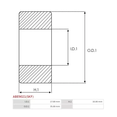 Image de AS PL ABE9021(SKF) Support