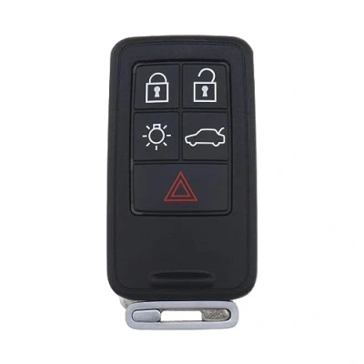 Image de YINETTECH Coque de clé Pliante à 5 Boutons pour S60 S80 V40 V60 V70 XC60 XC70 Remplacement Automobile Flip Remote Key Fob Case Cover Logement