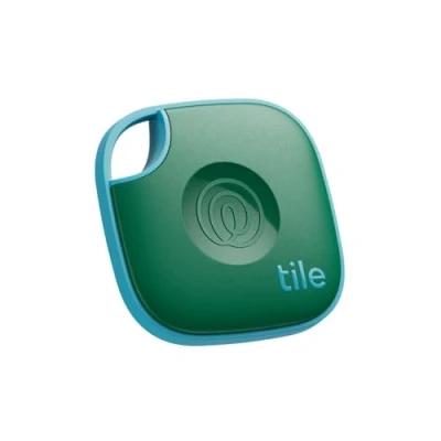 Image de Tile by Life360 Mate (2024) Tracker Bluetooth, Détecteur de clés et localisateur d&#039;objets pour clés, Sacs Autres. téléphone. Compatible avec iOS Android. Lot 1 (Green Surf)