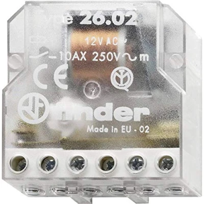 Image de Finder Interrupteur à élérupteur encastré 26.08.8.230.000 2 NO 230 V/AC 10 A 2500 VA