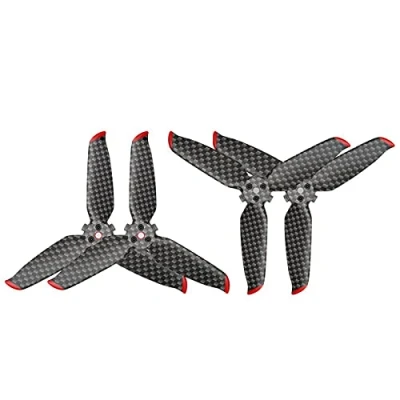 Image de JINFOLI Lames de Rechange à dégagement Rapide for hélice en Fibre Carbone, Accessoires Drone, DJI, FPV Combo Drone Quadcopter 5328S Hélices pour Drones(2Pairs)