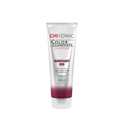 Image de CHI Conditionneur couleur Ionic Color Illuminate Après shampoing rehausseur de Rouge acajou