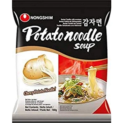 Image de NONGSHIM Soupe instantanée aux nouilles et pommes de terre Multipack (20 X 100 GR)