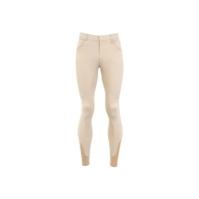 Image de BR Pantalon d&#039;Équitation Marcus Homme Siège en Silicone Beige 56