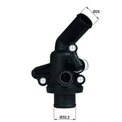 Image de MAHLE ORIGINAL TI 11 87 Thermostat d&#039;eau avec joint d&#039;étanchéite MERCEDES BENZ: Classe A, Vaneo