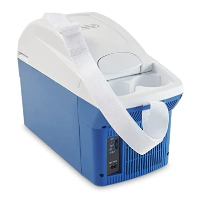 Image de Mobicool MT08 DC Glacière Thermoélectrique De 9 L, Coloris Bleu Métallique, Pour Refroidir Et Réchauffer 12 V