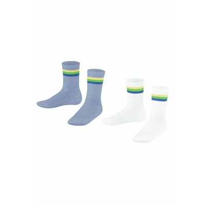 Image de Esprit Tennis Stripe 2PACK WITH Pattern Chaussettes Sortiment pour enfants, Taille: 23/26,