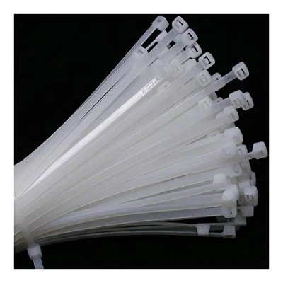 Image de 250 Pièces Collier de Serrage 300 mm x 4,8 mm,Serre Câble Attache Blanc,Qualité Supérieure Colliers Plastique(Blanc)