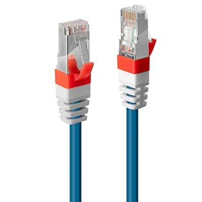 Image de Lindy Cat.6 (A) SSTP / S/FTP PIMF Premium 1.0m câble de réseau Bleu 1 m Neuf