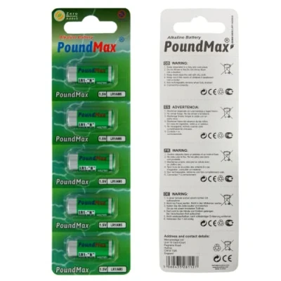Image de PoundMax 910A LR1 N Type MN9100 Lot de 5 Piles alcalines 1,5 V