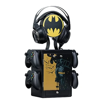 Image de Numskull Official Game Storage Tower, Controller Holder, Headset Stand for Xbox Series X &amp; PS5, Batman, batman
