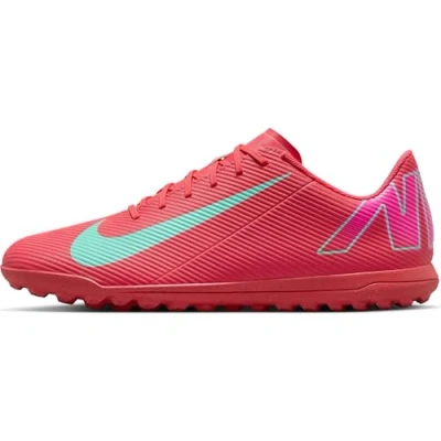 Image de Nike Performance Vapor 16 CLUB TF Chaussures de foot multicrampons, Taille: 42.5, Ember glow/aurora green Matière synthétique