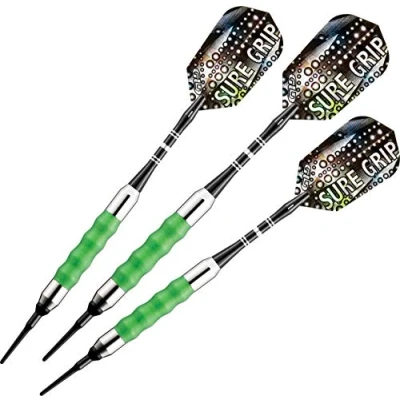 Image de Viper Sure Grip Fléchettes à Pointe Souple, Mixte, Green