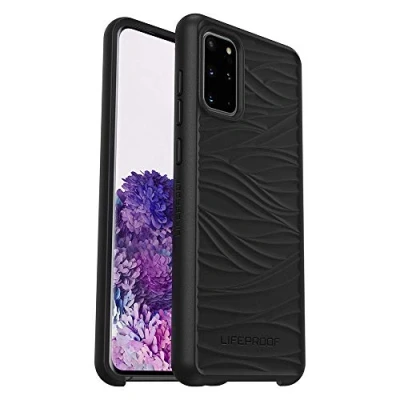 Image de LifeProof Wake Coque pour Samsung Galaxy S20+, Antichoc, résistant aux chutes jusqu&#039;à 2 mètres, protection fine, fabriquée à partir de plastique océanique recyclé, Noir