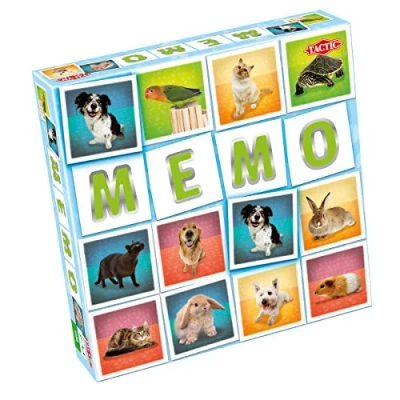 Image de Pets Memo Game 41439 Tactic Pets, Mixed