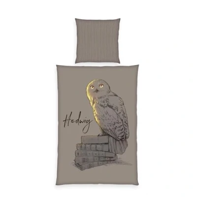 Image de Herding Parure de Lit Harry Potter, Taie d&#039;Oreiller env. 80 x cm, Housse Couette 135 200 Avec Fermeture Éclair, 100% Coton/Renforcé