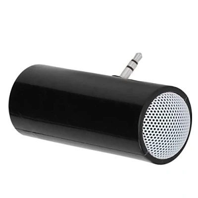 Image de Mini Haut Parleur Stéréo, Nouveau d&#039;oreiller Bricolage, Portable True HD et Son Doux Unique, Enfichable avec Entrée Audio Auxiliaire 3,5 Mm(Le Noir)