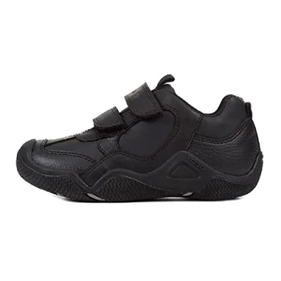Image de Geox Garçon Jr Wader A Chaussures, Black, 36 EU