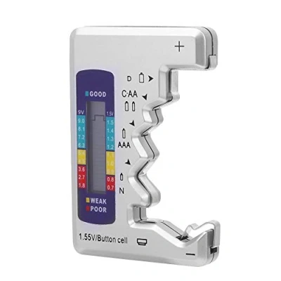Image de Testeur de Batterie, DC AA AAA DN 9V 1.5V Universel Batterie Capacité avec Numérique D&#039;Affichage LCD