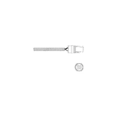 Image de DELPHI ES20346 12B1 Sonde lambda planaire, chauffé MERCEDES BENZ: SLK, Classe C Berline, E Berline
