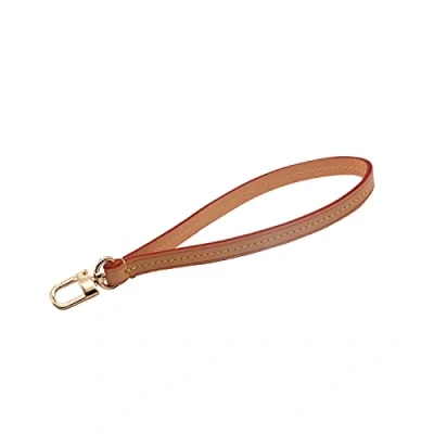 Image de Senral Dragonne de rechange en cuir véritable avec boucle pour embrayage, sac à main, clé, Bracelet Vachetta, one size
