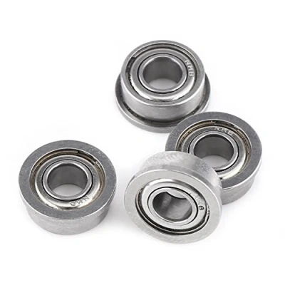 Image de 10pcs F684ZZ 4 * 19 4mm Mini Roulement à Billes en Acier Rouelements Paliers Double Blindé Bride pour Moteur
