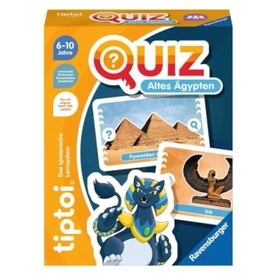 Image de Ravensburger tiptoi 00166 Égypte Ancienne Jeu de Quiz pour Enfants à partir 6 Ans, 1 4 Joueurs, Multicolore